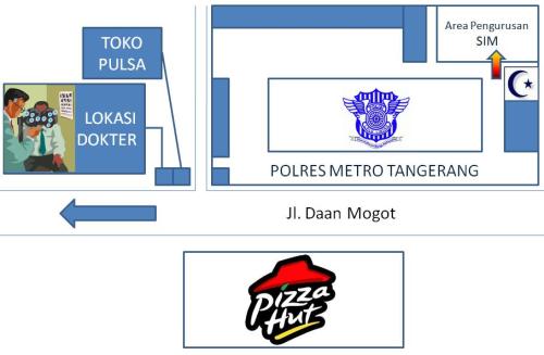 Lokasi Polres Metro Tangerang